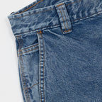 DICKIES Madison Baggy Fit Denim Jeans in RINSED BLUE FADE