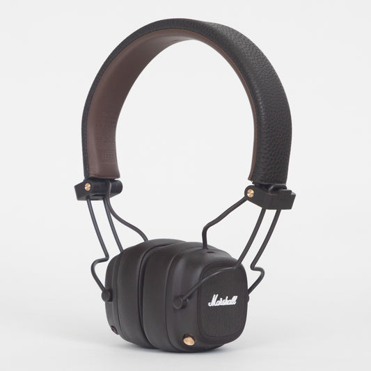 MARSHALL Major V Wireless Headphones in BROWN