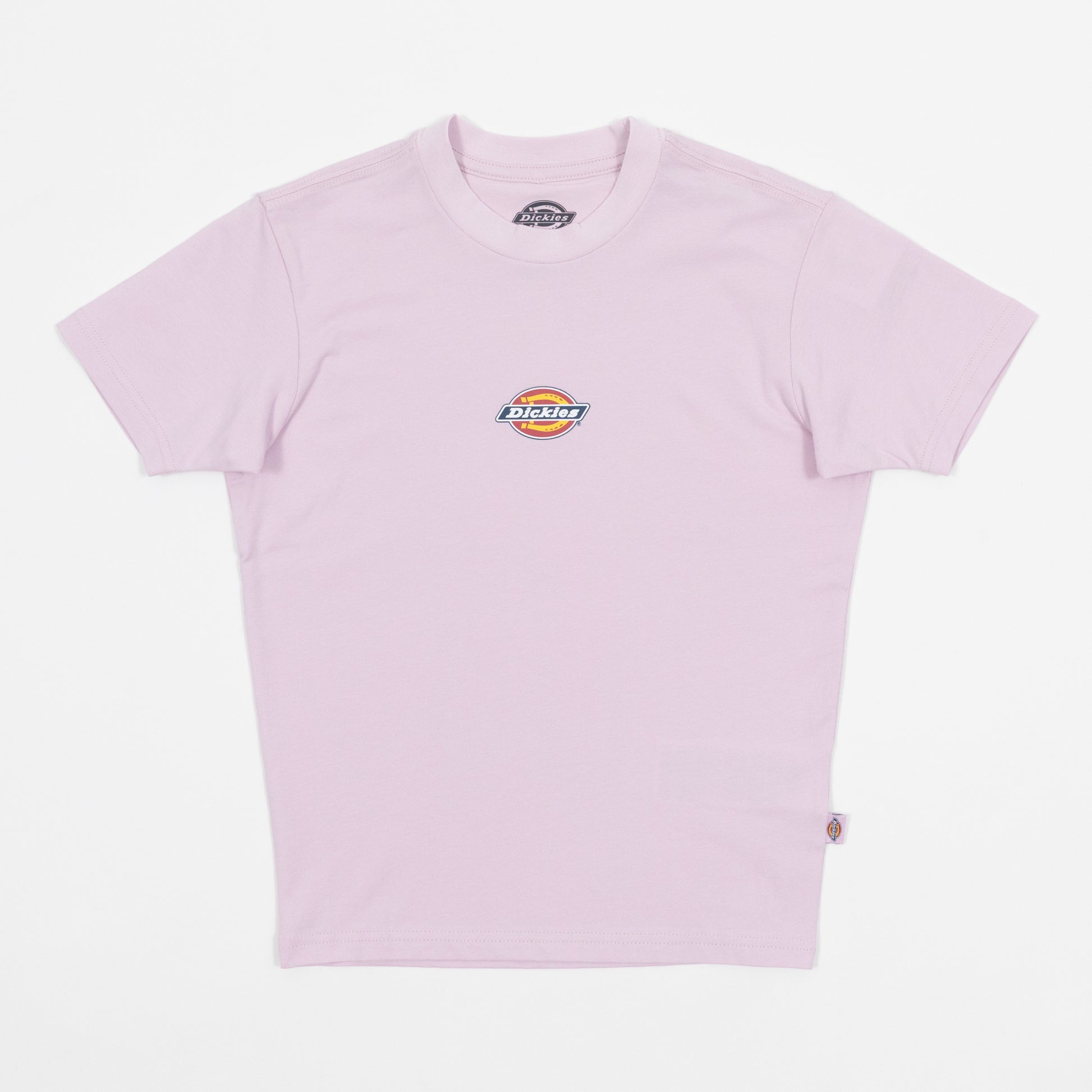 light pink dickies maple t-shirt on white background