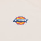 Dickies logo on cream t-shirt