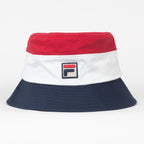 FILA Marco Bucket Hat in RED , WHITE & NAVY