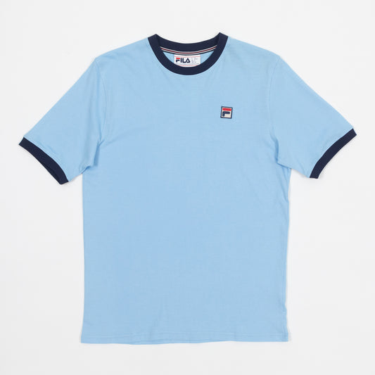 FILA Marconi Essential Ringer T-Shirt in LIGHT BLUE
