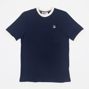 FILA Marconi Essential Ringer T-Shirt in NAVY