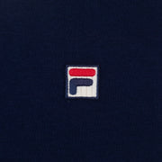 FILA Marconi Essential Ringer T-Shirt in NAVY