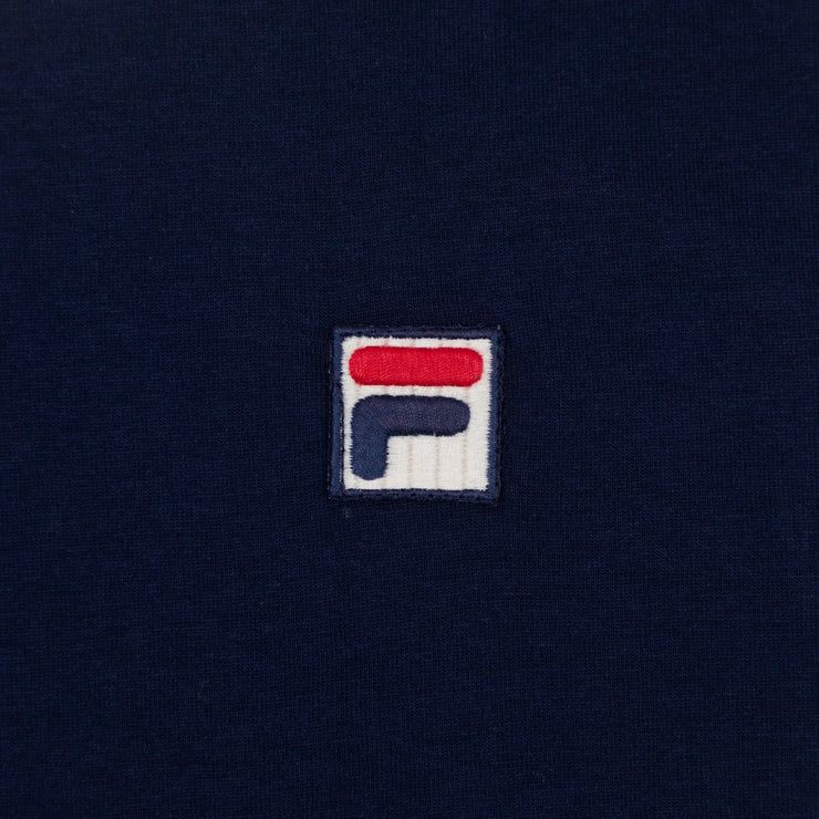 FILA Marconi Essential Ringer T-Shirt in NAVY