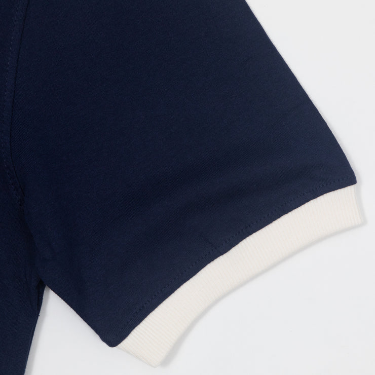 FILA Marconi Essential Ringer T-Shirt in NAVY