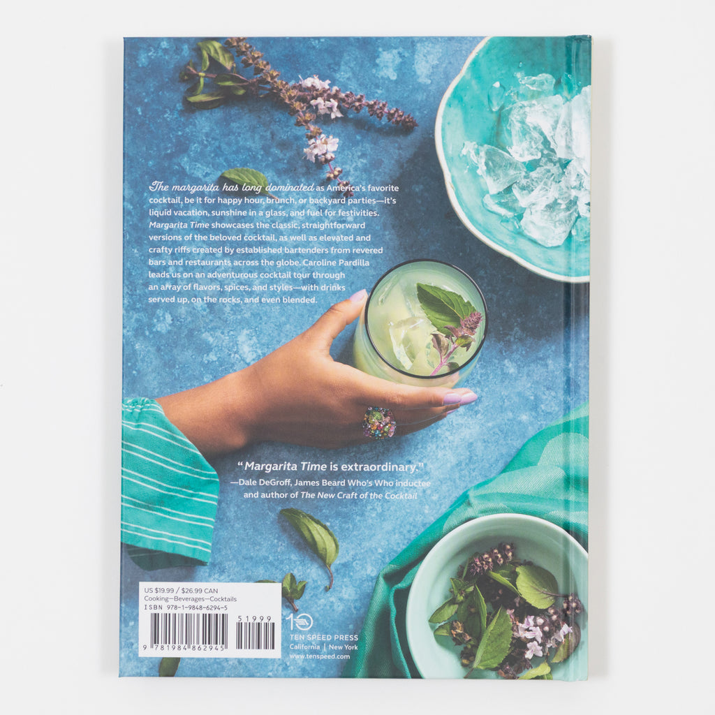 margarita time cocktail book back cover blurb