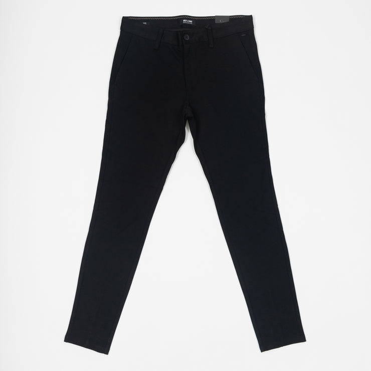 ONLY & SONS Mark Slim Fit Tapered Trousers in BLACK