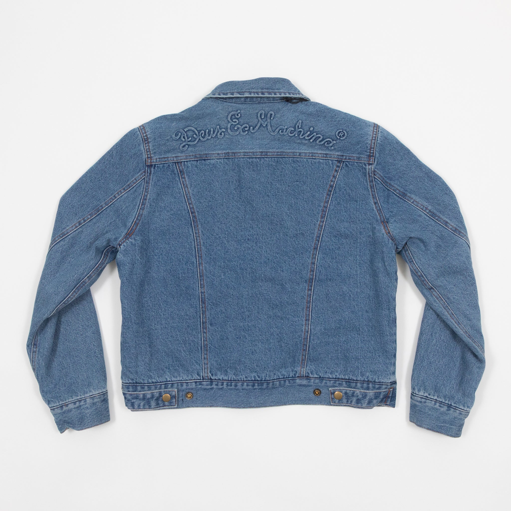 Womens DEUS EX MACHINA Marla Reversible Jacket in DENIM