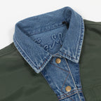 Womens DEUS EX MACHINA Marla Reversible Jacket in DENIM