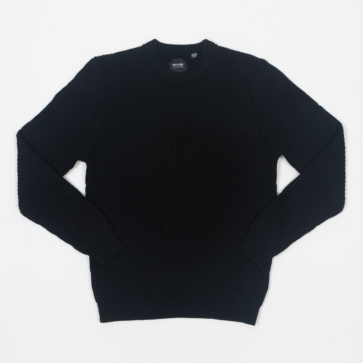 ONLY & SONS Knitted Jumper in BLACK