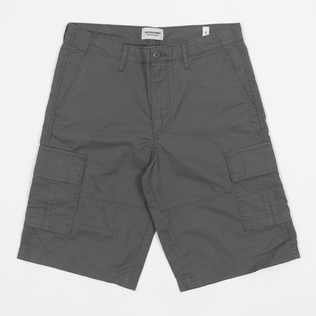 JACK & JONES Mateo Cargo Shorts in GREY