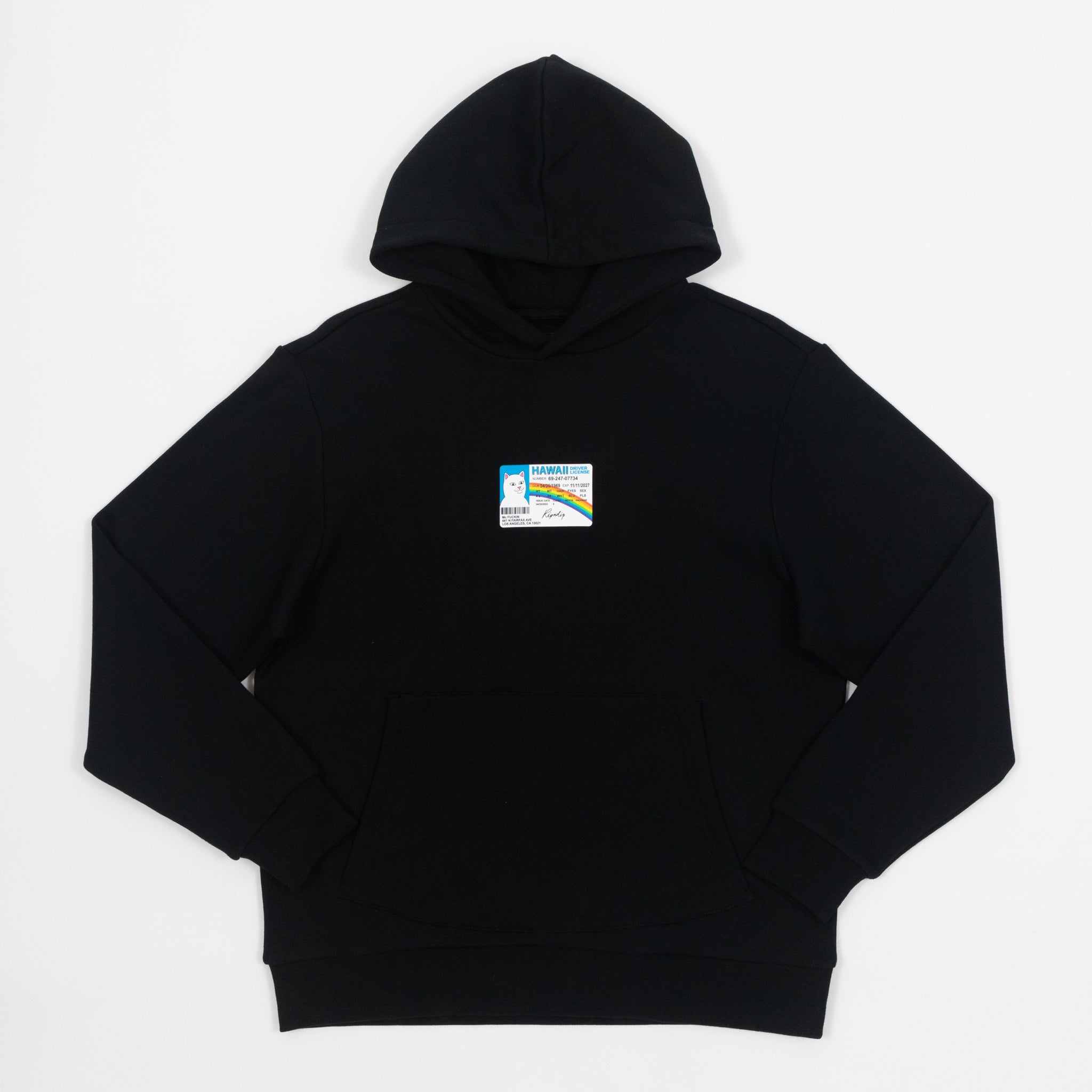 RIPNDIP Mcfuckin Hoodie in BLACK