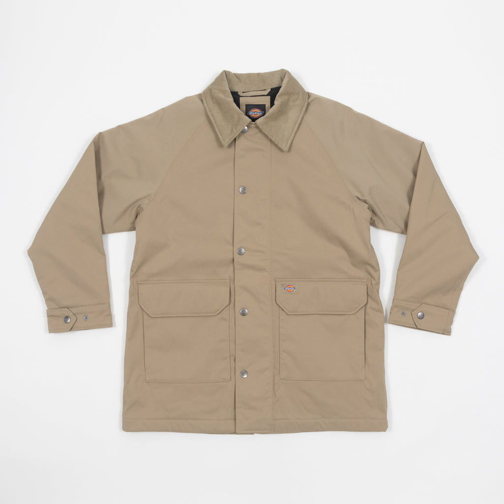 Womens DICKIES Medina Coat in KHAKI