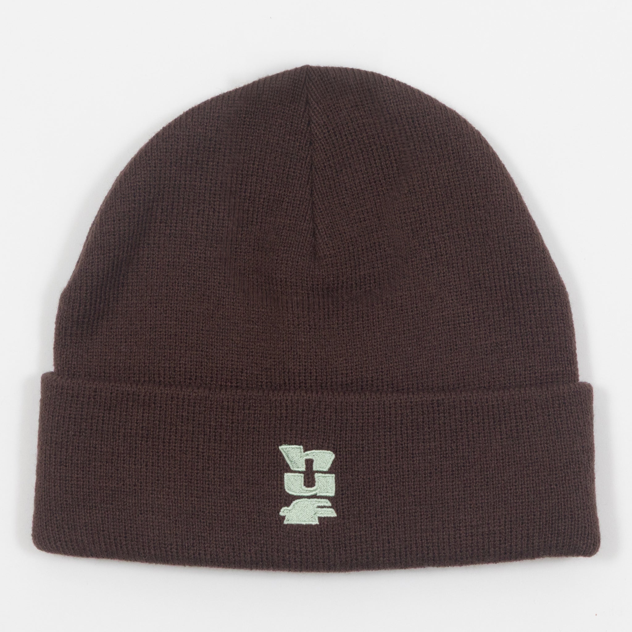 HUF Megablast Cuff Beanie in BROWN