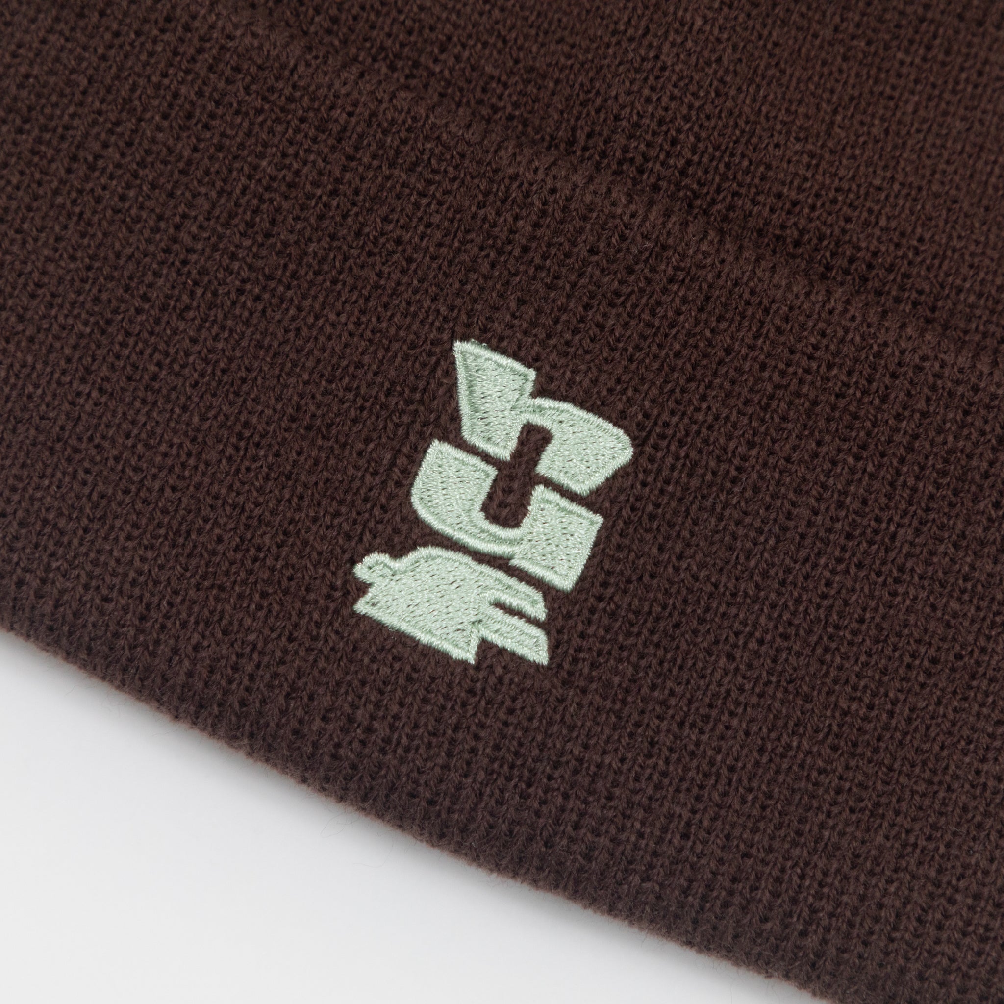 HUF Megablast Cuff Beanie in BROWN