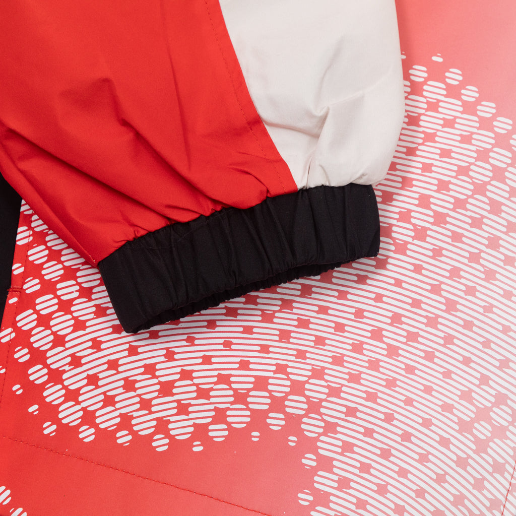 Womens DEUS EX MACHINA Memorial Day Run Jacket in POINSETTIA RED