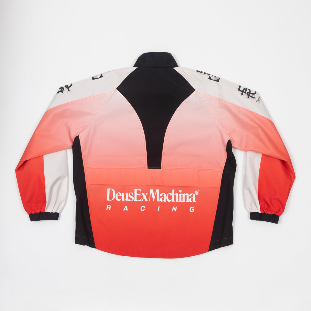 Womens DEUS EX MACHINA Memorial Day Run Jacket in POINSETTIA RED