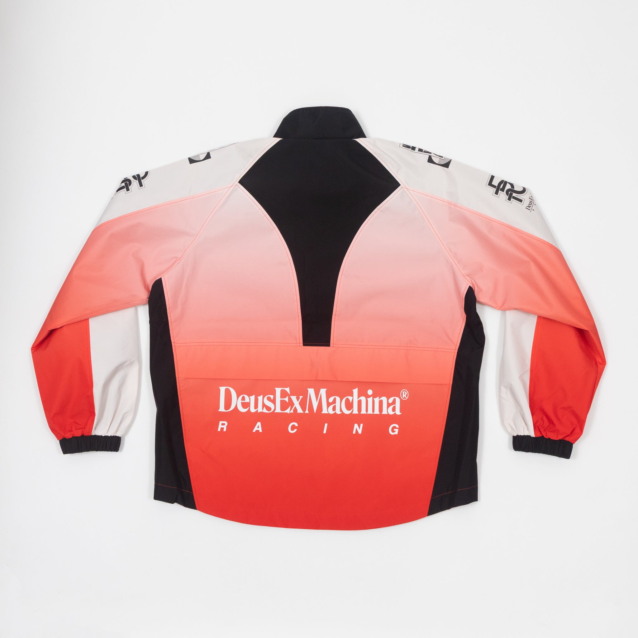 Womens DEUS EX MACHINA Memorial Day Run Jacket in POINSETTIA RED