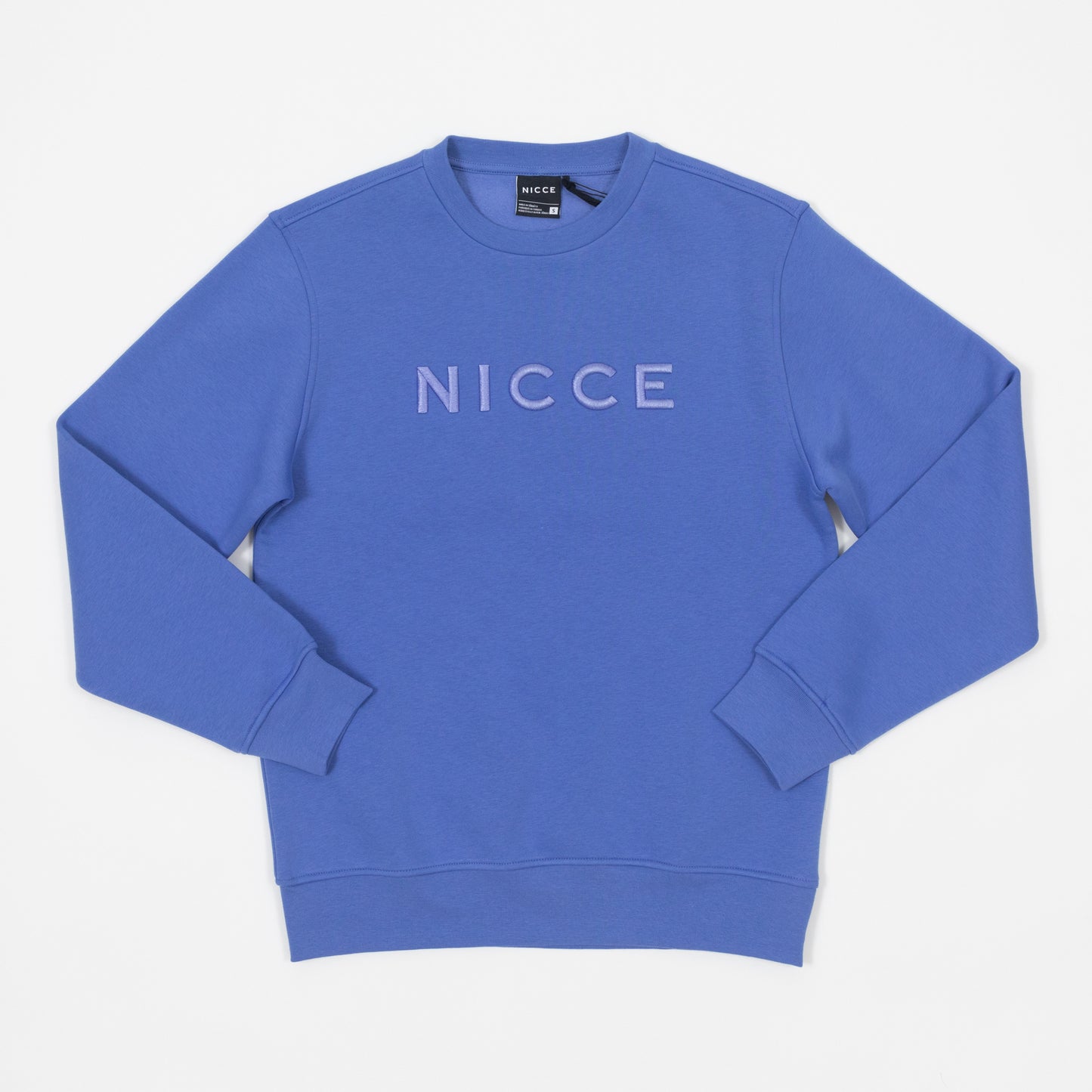 NICCE Mercury Logo Sweatshirt in IRIS BLUE