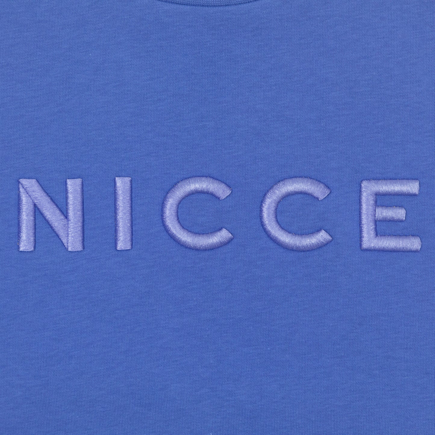 NICCE Mercury Logo Sweatshirt in IRIS BLUE