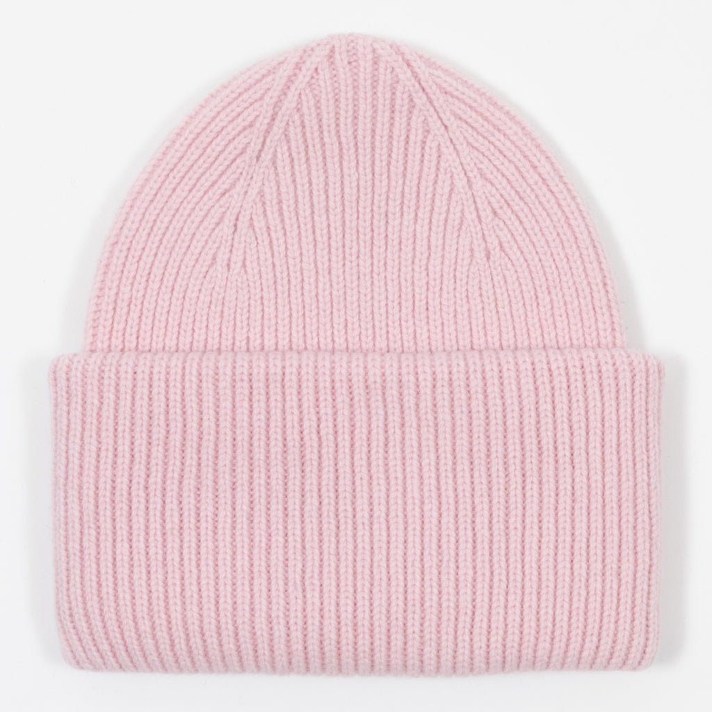 COLORFUL STANDARD Merino Wool Beanie in FADED PINK