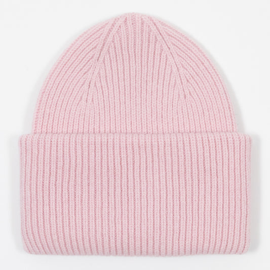 COLORFUL STANDARD Merino Wool Beanie in PINK