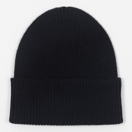 COLORFUL STANDARD Merino Wool Beanie in BLACK