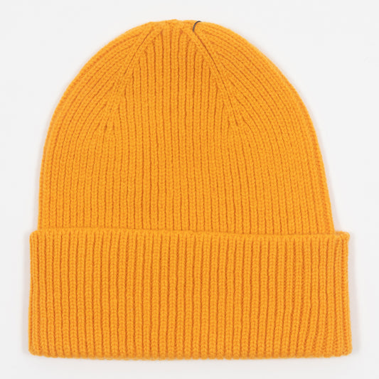 COLORFUL STANDARD Merino Wool Beanie in BURNED YELLOW