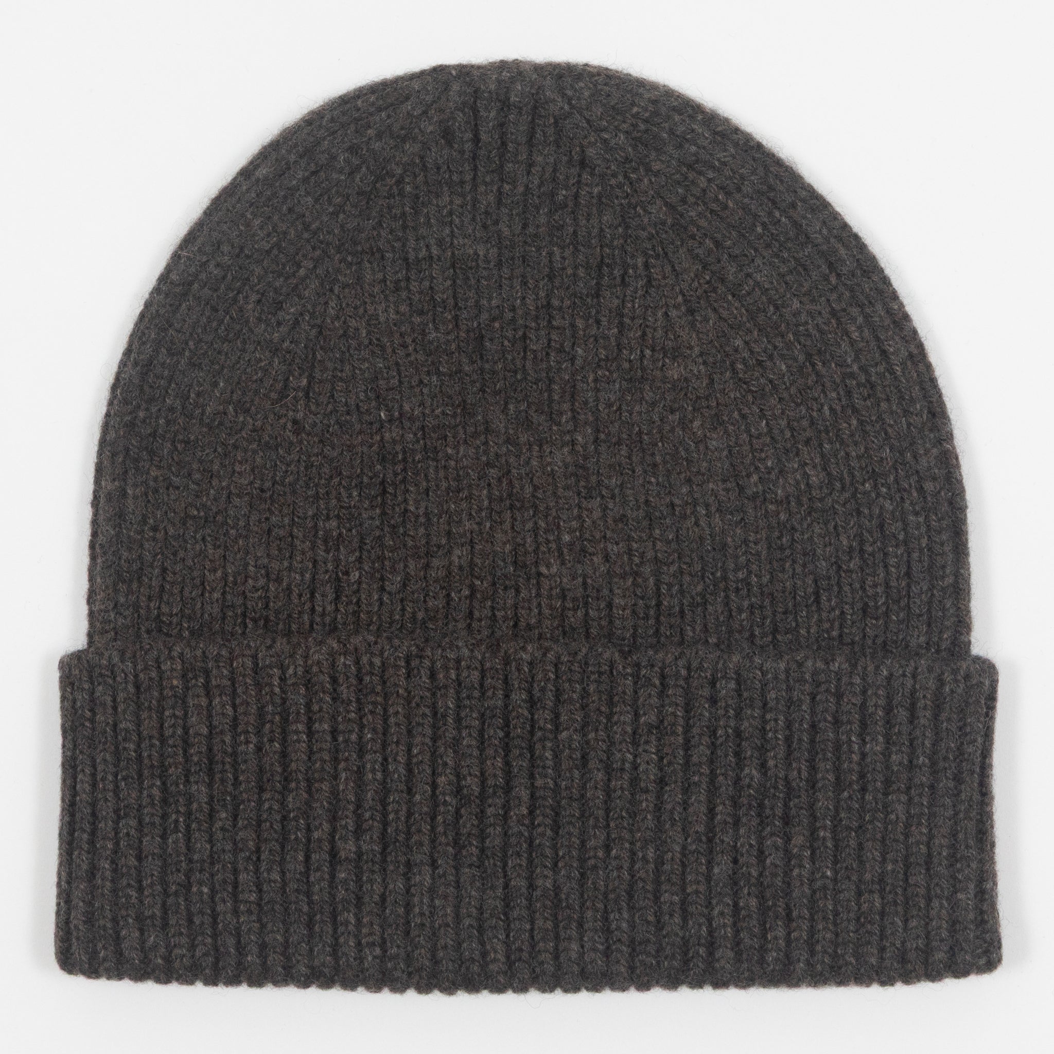 COLORFUL STANDARD Merino Wool Beanie in COFFEE BROWN