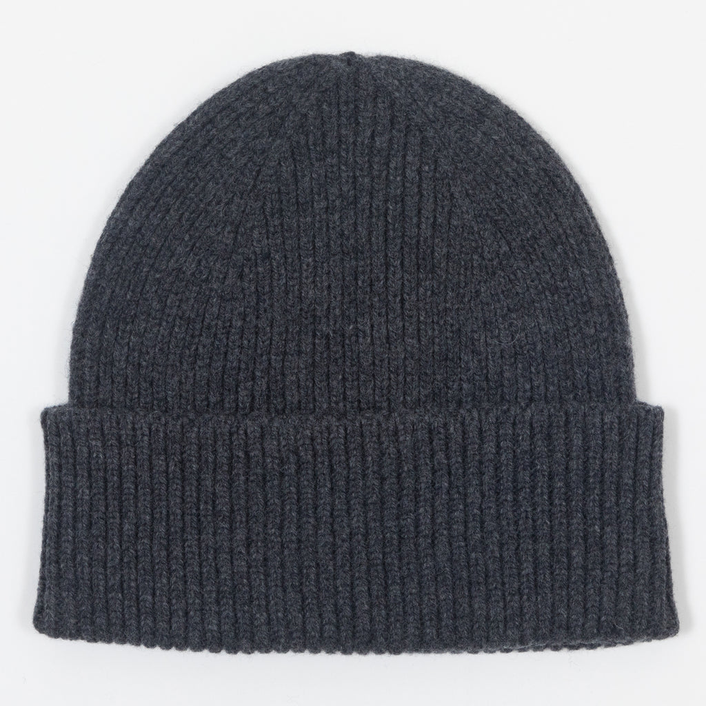 COLORFUL STANDARD Merino Wool Beanie in LAVA GREY