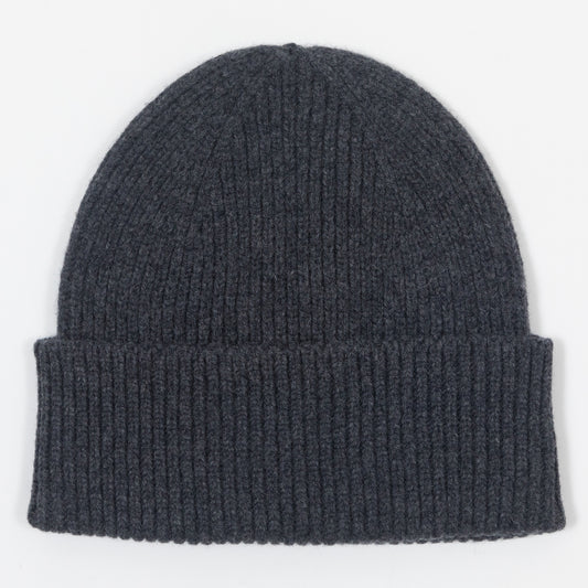 COLORFUL STANDARD Merino Wool Beanie in DARK GREY