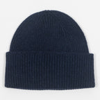 COLORFUL STANDARD Merino Wool Beanie in MARINE BLUE
