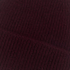 COLORFUL STANDARD Merino Wool Beanie in OXBLOOD RED