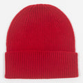 COLORFUL STANDARD Merino Wool Beanie in SCARLET RED