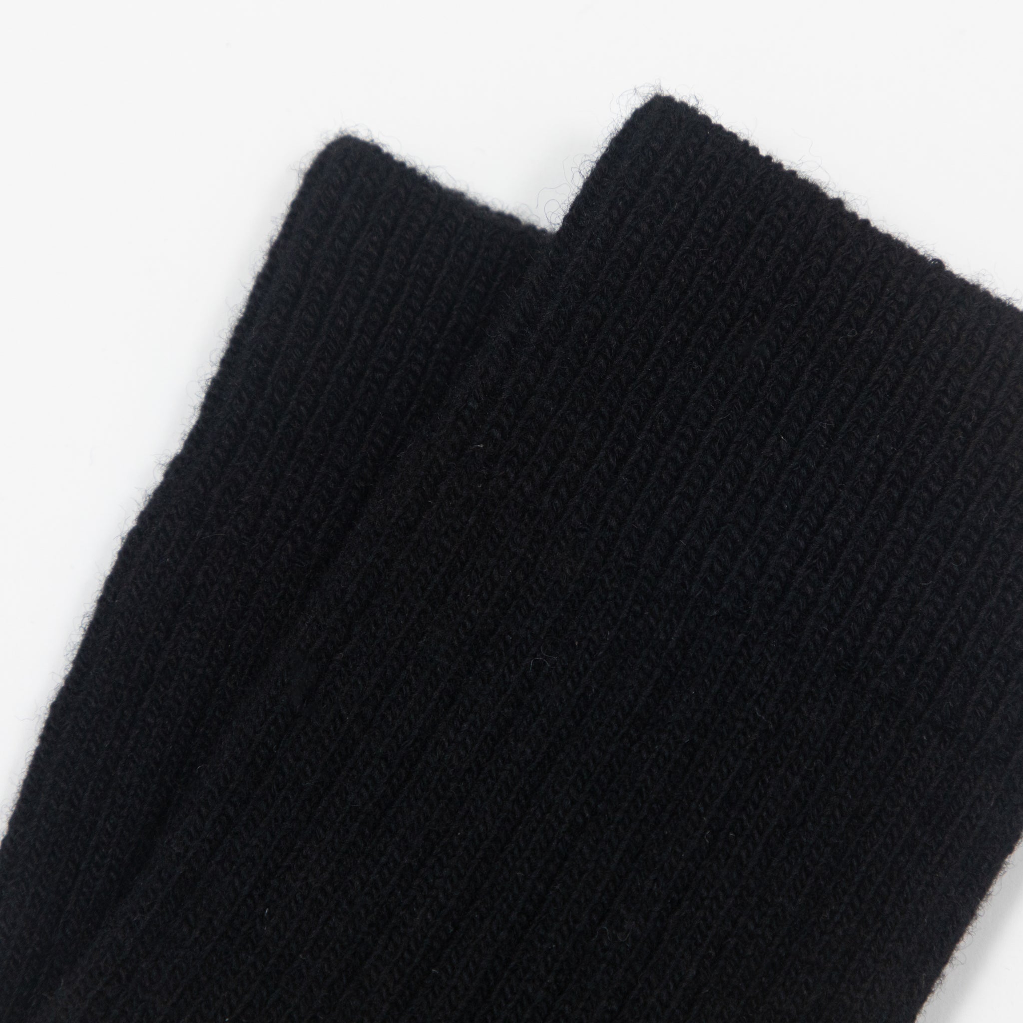 COLORFUL STANDARD Merino Wool Blend Socks in BLACK