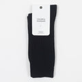 COLORFUL STANDARD Merino Wool Blend Socks in BLACK