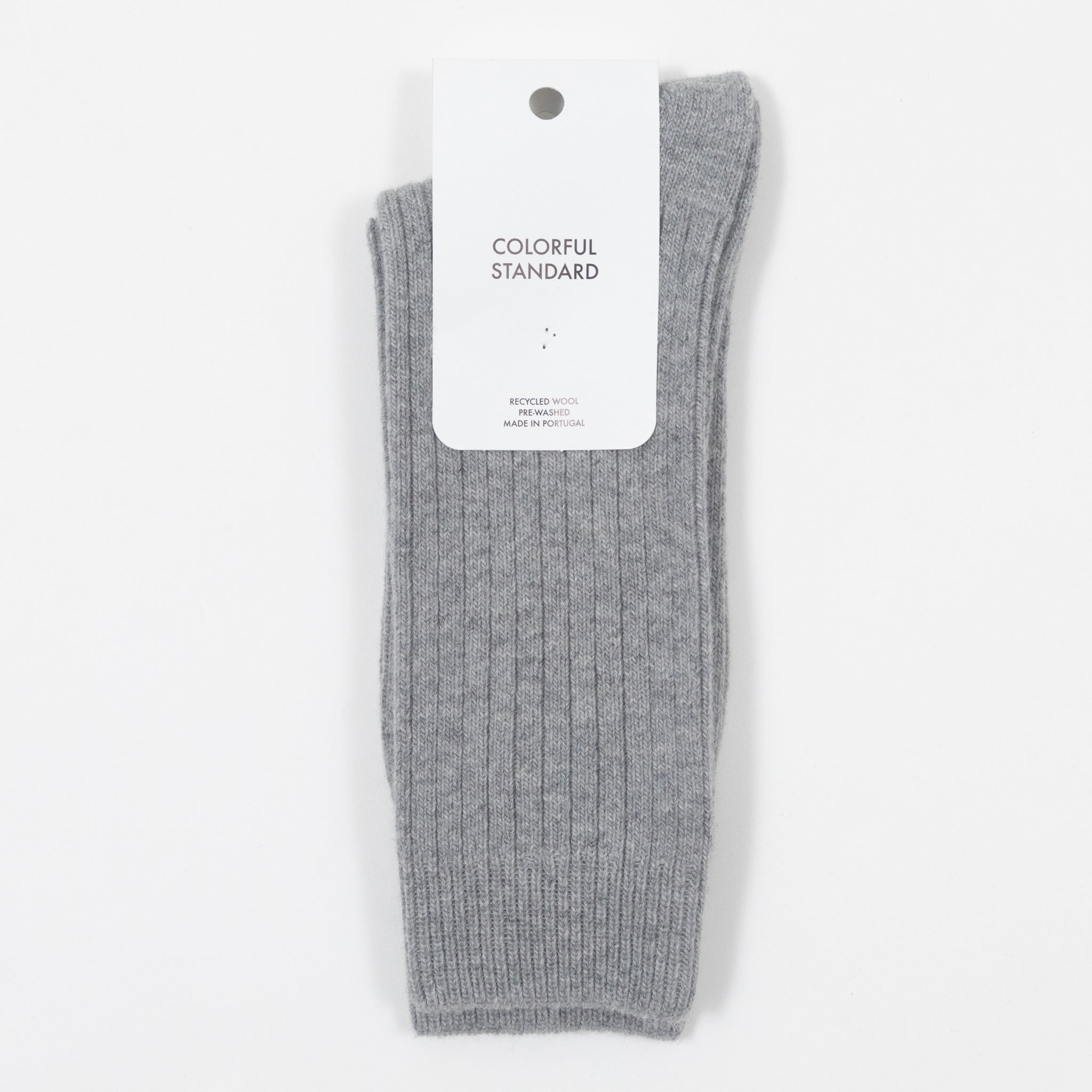 COLORFUL STANDARD Merino Wool Blend Socks in GREY