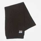 COLORFUL STANDARD Merino Wool Scarf in COFFEE BROWN