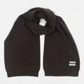 COLORFUL STANDARD Merino Wool Scarf in COFFEE BROWN