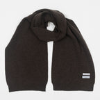 COLORFUL STANDARD Merino Wool Scarf in COFFEE BROWN