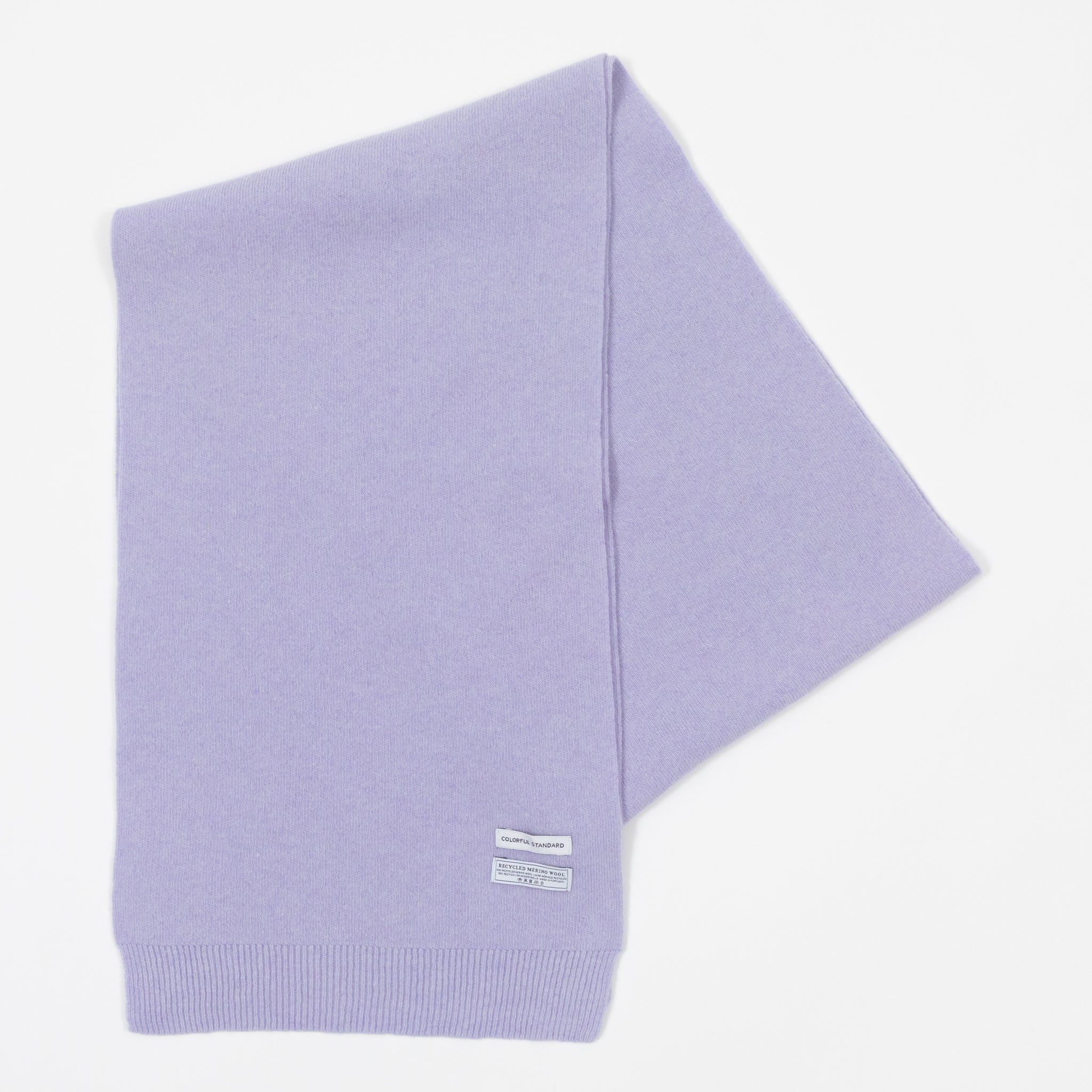 COLORFUL STANDARD Merino Wool Scarf in SOFT LAVENDER