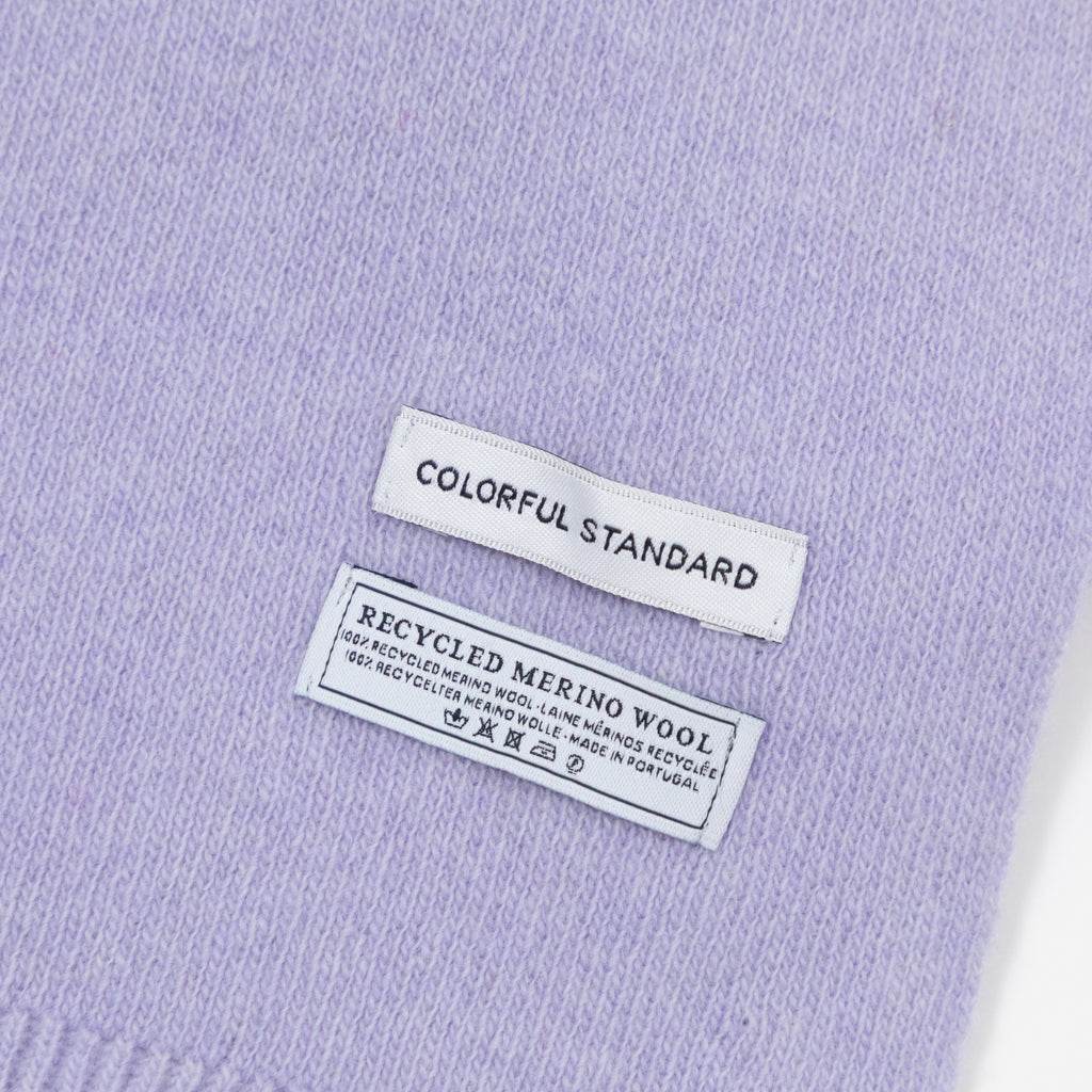 COLORFUL STANDARD Merino Wool Scarf in SOFT LAVENDER