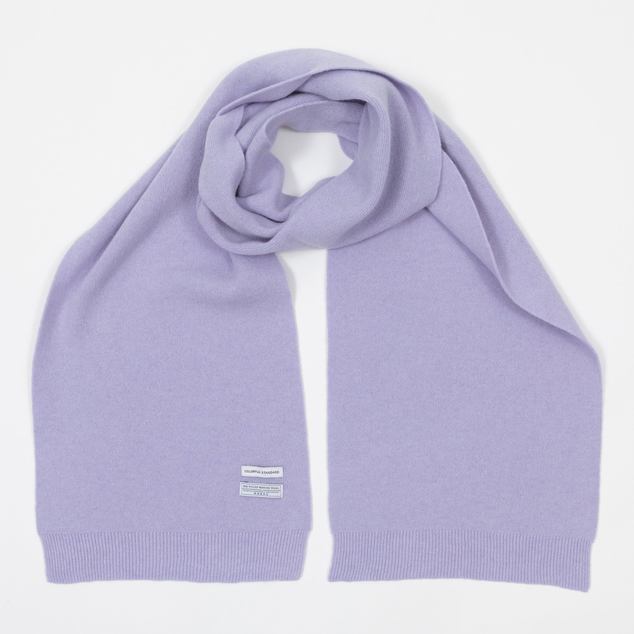 COLORFUL STANDARD Merino Wool Scarf in SOFT LAVENDER