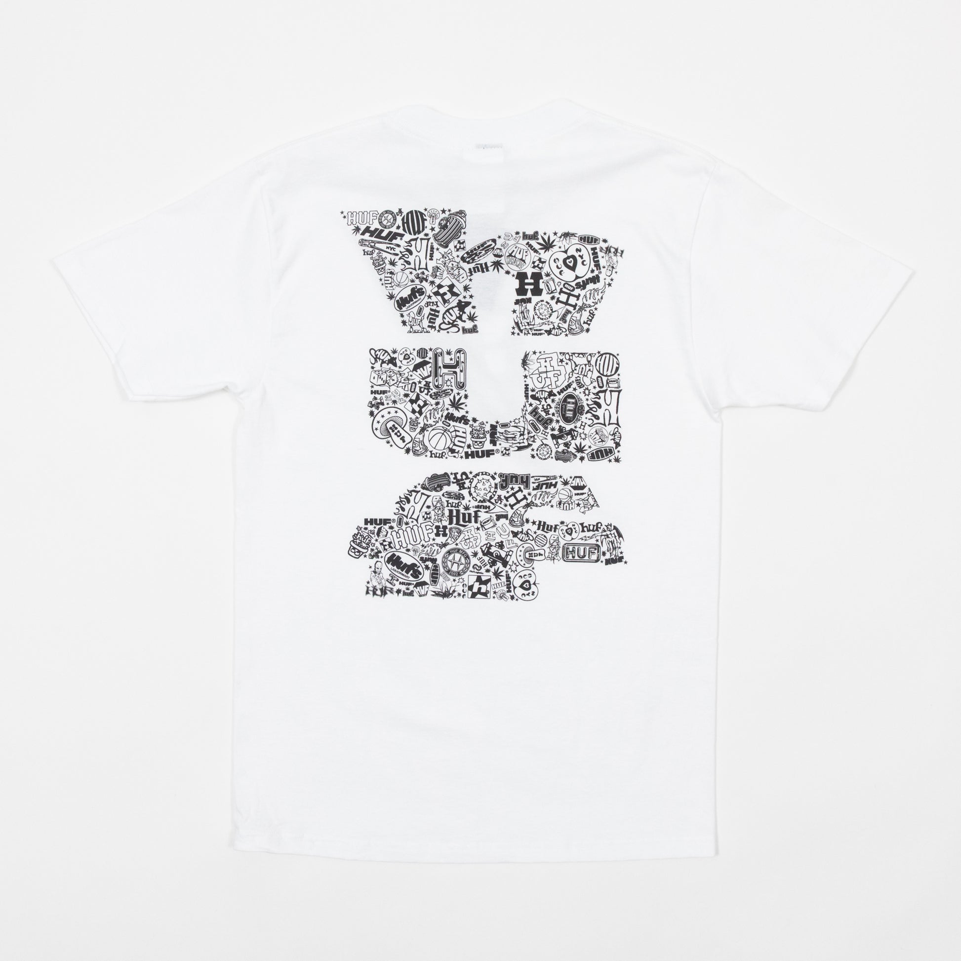 huf metablast graphic tshirt back view