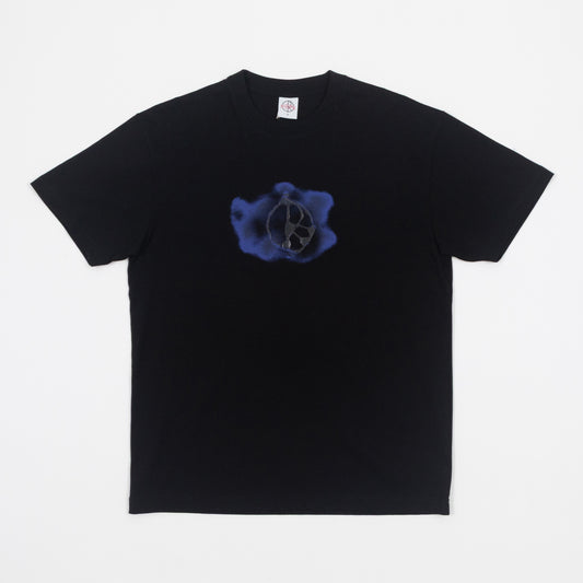 POLAR SKATE CO. Metal Logo T-Shirt in BLACK