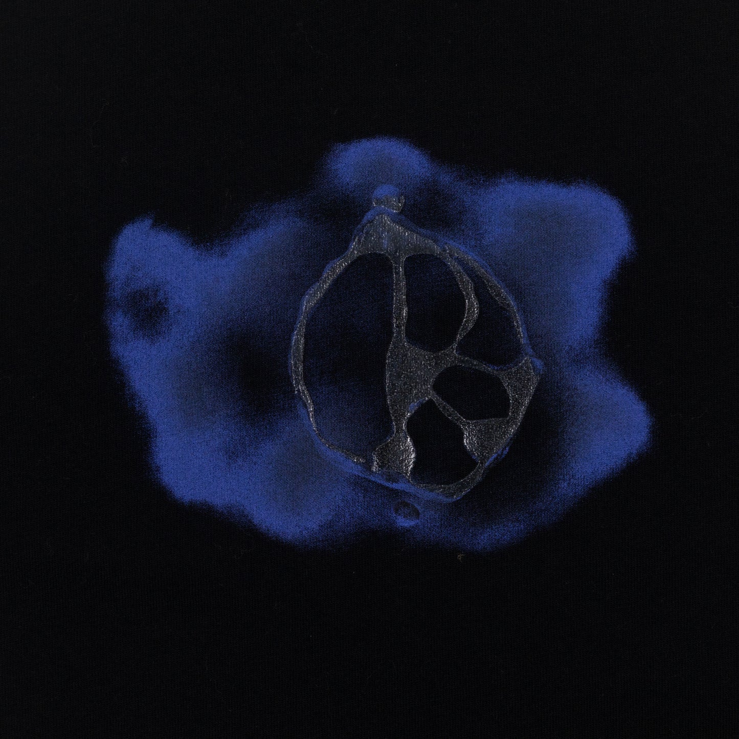 POLAR SKATE CO. Metal Logo T-Shirt in BLACK