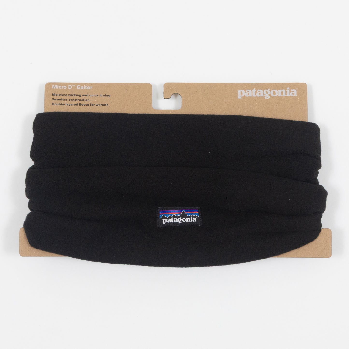 PATAGONIA Micro D Gaiter Neck Warmer in BLACK