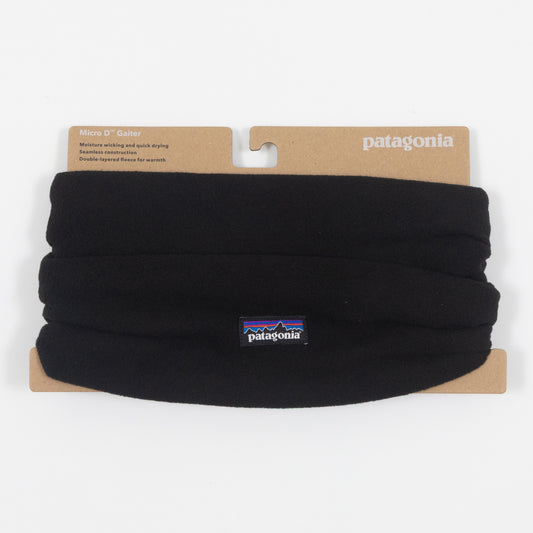 PATAGONIA Micro D Gaiter Neck Warmer in BLACK