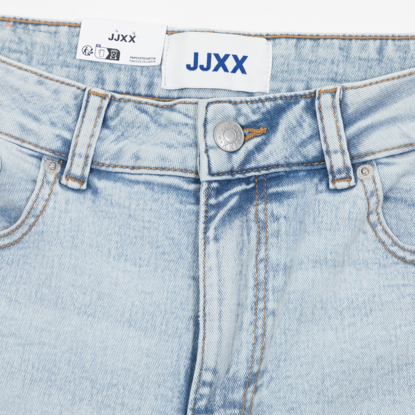 Womens JJXX Mila Wide Culotte Jeans in BLUE